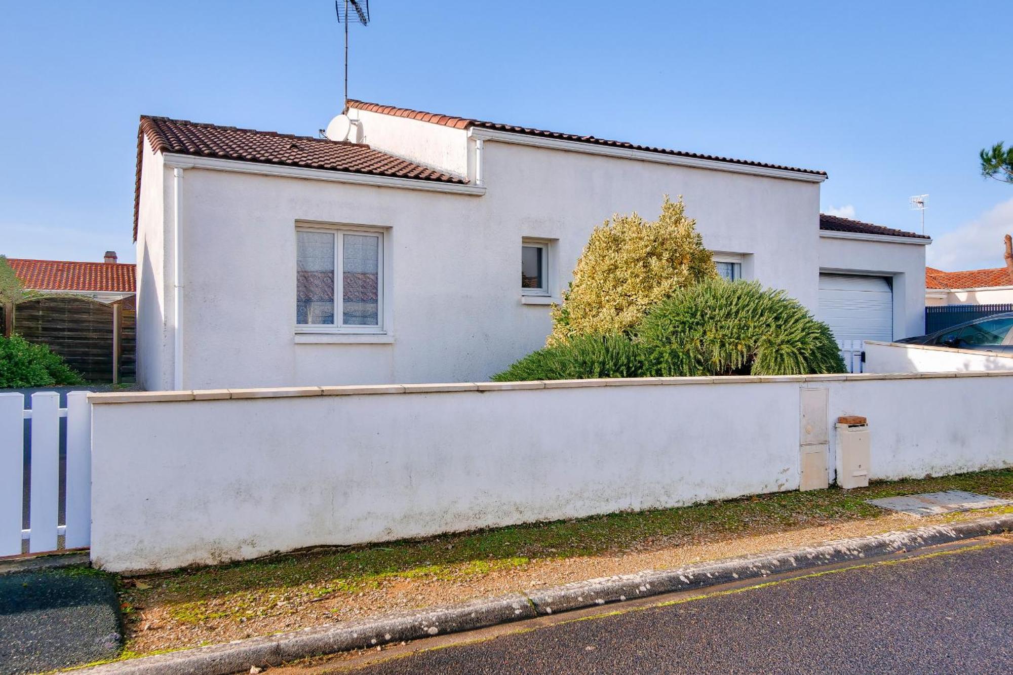 Maison Pour 8 - 5Min De La Plage - Jardin & Veranda Longeville-sur-Mer Ngoại thất bức ảnh